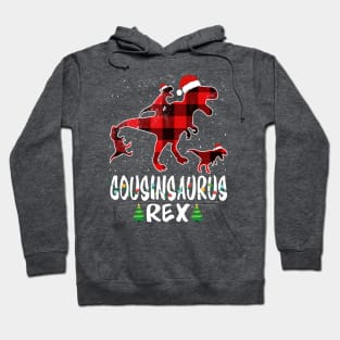 Cousin T Rex Matching Family Christmas Dinosaur Shirt Hoodie